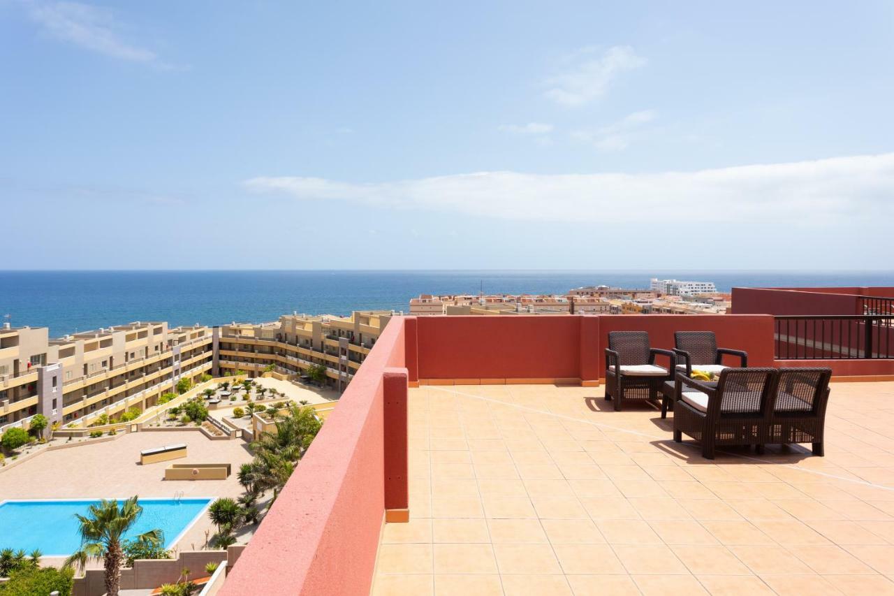 Home2Book Amazing Sea View El Medano Pool Exterior foto