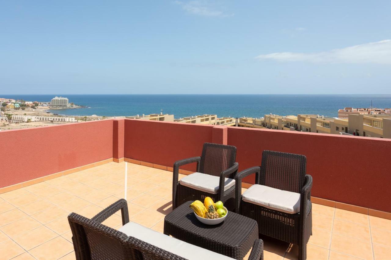 Home2Book Amazing Sea View El Medano Pool Exterior foto